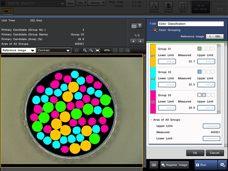 Principle of Blob analysis in machine vision—identifying target areas in an image through connected component detection (Image Source: KEYENCE)