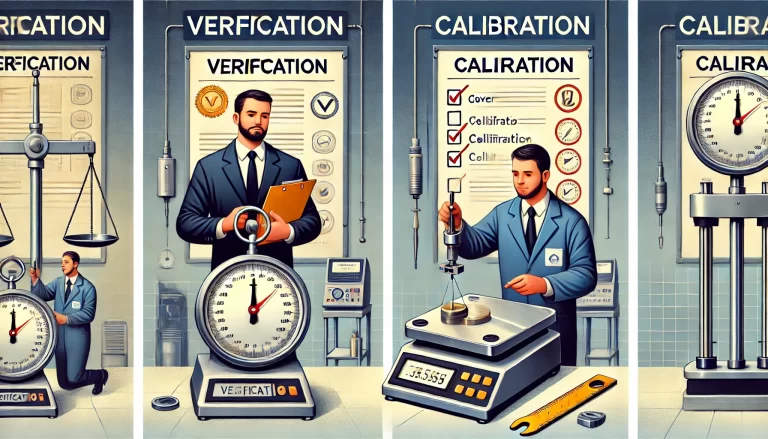 Difference between calibration verification and verification—understanding roles in the metrological system (Image Source: Zero Instrument)