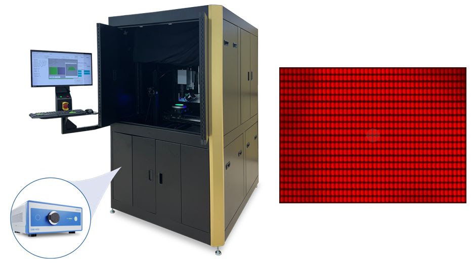 Instrument Systems高精度MicroLED晶圆和显示测试方案——面向量产的光学计量解决方案（图片来源：Instrument Systems / MicroLED-info）